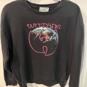 Wu-Tang Clan black crewneck sweatshirt Size M